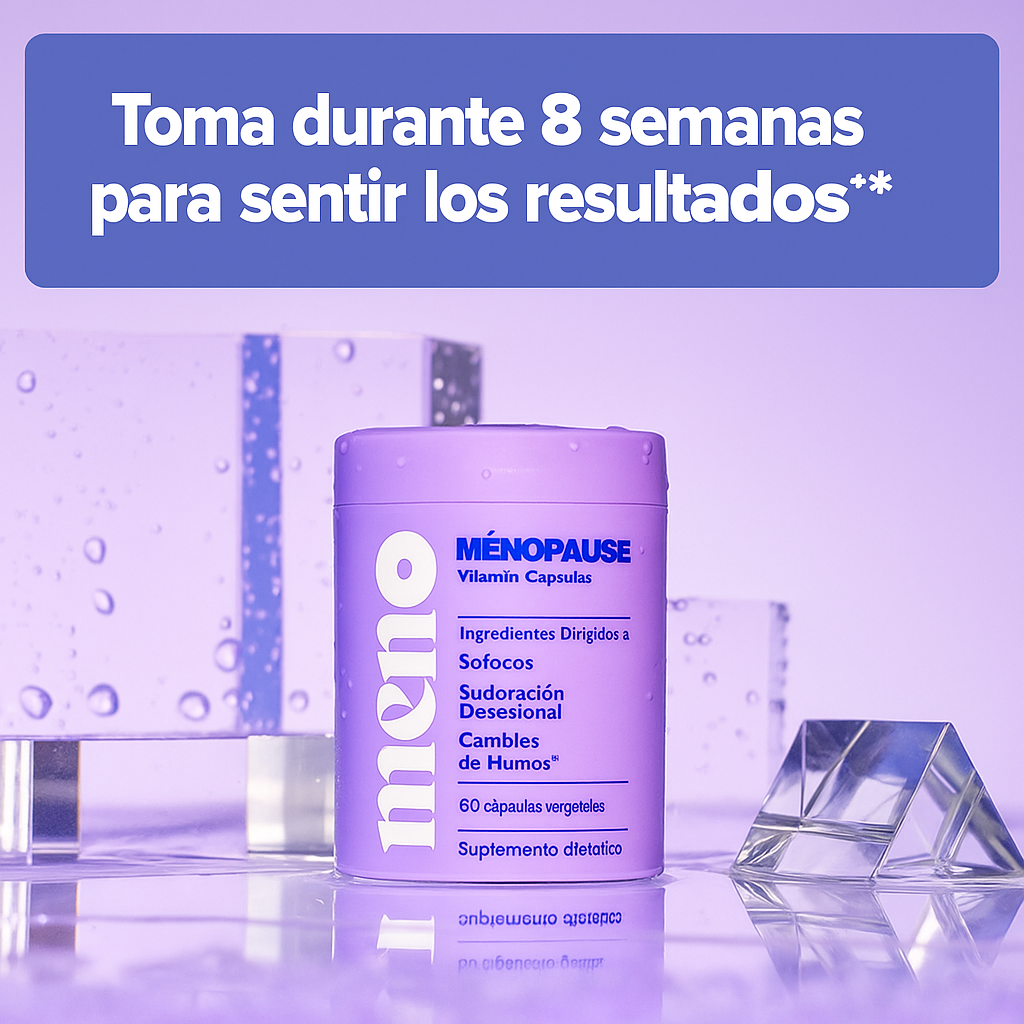 MENO™ Suplemento esencial para la menopausia